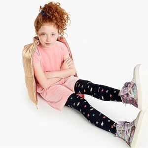 Crewcuts 10 Everyday cap-sleeve dress stretch 0165 velvet velour pink girl